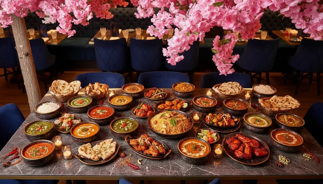A lavish Indian feast