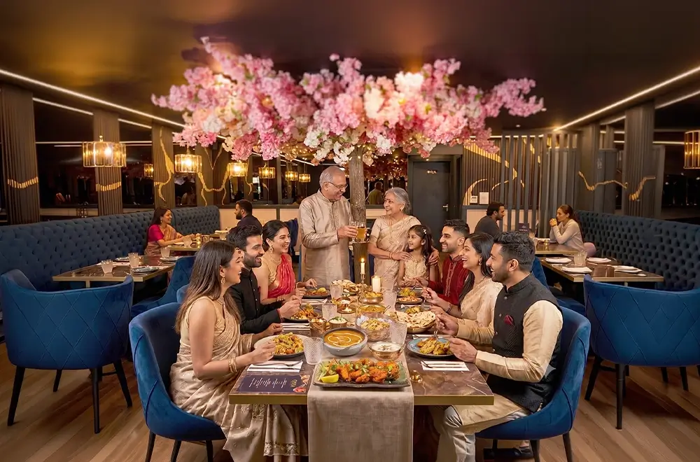 Large party celebration