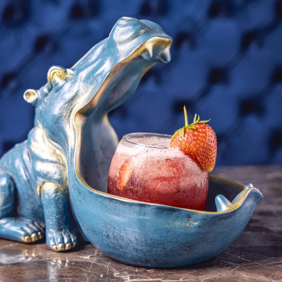 Signature cocktail at Qissa